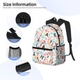 thumbnail image 5 of Picia Scandinavian Alphabet1 Large Capacity Backpack Classic Style Backpack Casual Backpack Water-Resistant School Work Travel Outdoor Backpack, 5 of 8