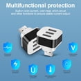 thumbnail image 3 of USB2.0 HUB Adaptador de 3 puertos Cargadores de teléfono rápidos con indicador LED Oro Ehuebsd Para estrenar, 3 of 8