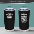 thumbnail image 3 of Retirement Gifts For Men 2024, Funny Retirement Gifts, Retired Gifts For Men, Best Retirement Gift Ideas, Retirement Gifts For Men Coworkers 20oz Stainless Steel Tumbler, 3 of 6