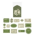thumbnail image 2 of 455Pcs Vintage Style Label Stickers Set Retro Labels for Handbooks Photo Albums Notebooks Thoughtful Gift Choice, 2 of 7