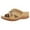 Beige, variant on asdoklhq Wedge Sandals for Women,Women Summer Slip-On Wedges Beach Open Toe Breathable Sandals Embroidery Shoes