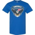 thumbnail image 3 of Inktastic America with Eagle Shield and Banner T-Shirt, 3 of 5