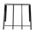 thumbnail image 5 of Kitchen Wall Cabinet Hanging Storage Rack Stainless Steel Non Punch Cutting Board Rag Hanger Paper Towel Rack Pot Cover Storage, 5 of 8