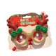 thumbnail image 5 of Party Glasses, Acrylic Christmas Party Glasses, Clear Top-Grained Design, Foldable Portable, Metal Frame, For Dorm, Festive Celebration Decor, Large Capacity, Durable Plastic, for Office, 5 of 6