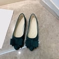 thumbnail image 4 of Women's Casual Slip On Ballet Comfortable Low Heel Dress Shoes for Everyday Wear with Versatile Outfit Pairing, 39, 4 of 7