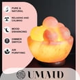 thumbnail image 3 of Lámpara de sal UMAID Himalayan con 6 bolas de masaje y regalo, 3 of 4