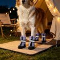 thumbnail image 5 of 4PCS Breathable Dog Shoes Waterproof Non Slide Night Suitable for Small Medium and Large Dogs Boots for Daily Walking, 5 of 6