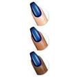 thumbnail image 3 of Sally Hansen Perfect Manicure Press On Nails, Coffin Shape, Hyp-Nautical, 24 False Nails, 3 of 11