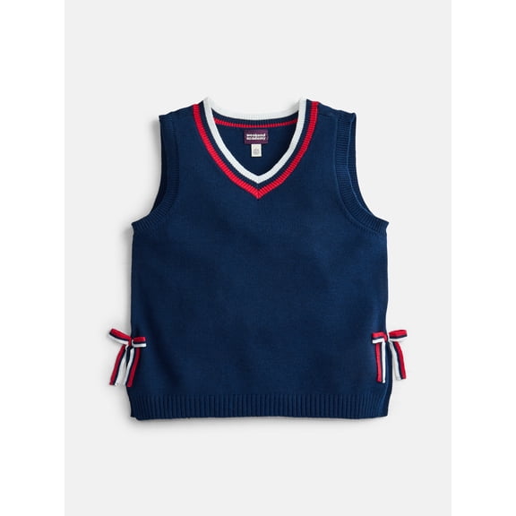 Weekend Academy Girls Sweater Vest, Sizes 4-18