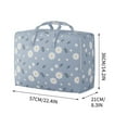 thumbnail image 4 of kkbbma under $5 Moving Bags, Christmas Storage Containers, Storage Totes, Sturdy, Storage Bags for Camping, Clothes, Bedding, Comforters, Pillows, 4 of 9