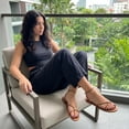 thumbnail image 4 of Cushionaire Tory Strappy Flat Sandals for Women, Toe Ring Sandals with Adjustable Buckle Ankle Strap, Wrap Style, 4 of 17