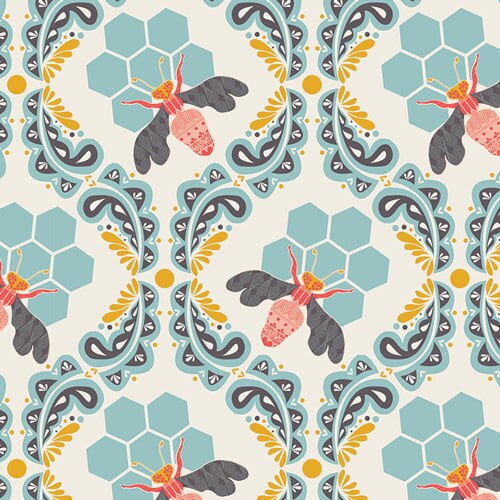 Download Art Gallery Fabrics - Sweet as Honey - Bee Sweet Morning ...