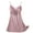 Pink, variant on Women's Lace Suspender Padded Satin Silk Nightgown Home Clothes Sexy Women's Pajamas Lace Yellow