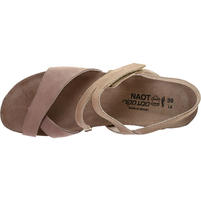 Women s Naot Blaire Slingback Sandal Black Velvet Nubuck Leather