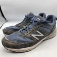 thumbnail image 4 of New Balance 990 Mens Navy Blue Low Top Athletic Casual Shoes, 4 of 5