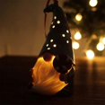 thumbnail image 4 of Decoración de pared de gnomo de resina, encantadora para muñecas, adornos para árbol de Navidad, esculturas de pared, 4 of 5