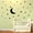 Black, variant on VWAQ Moon and Stars Nursery Wall Decal Vinyl Stickers