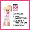 thumbnail image 3 of Maybelline Dream Fresh Skin Hydrating BB cream, 8-in-1 Skin Perfecting Beauty Balm with Broad Spectrum SPF 30, Sheer Tint Coverage, Oil-Free, Light/Medium, 1 Fl Oz, 3 of 3