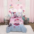 thumbnail image 1 of Minnie Mouse Ensemble de Literie pour Tout-Petits 4 Pièces (pour Lit d'Enfant Seulement), 1 of 3