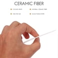 thumbnail image 4 of 50 Sheets Ceramic Fiber Square Microwave Kiln Glass Fusing Paper Household Tools, 4 of 5