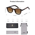 thumbnail image 5 of Gafas de Sol SOJOS Retro Cuadradas SJ2316 UV400 para Mujeres y Hombres, 5 of 5