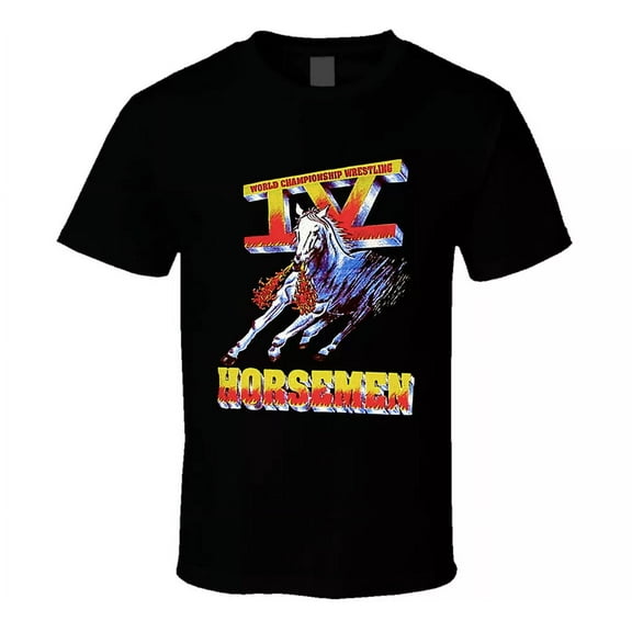 Retro Wrestling WCW Four Horsemen Legend Graphic Design Cotton Unisex T-Shirt, up to size 5XL