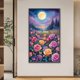 thumbnail image 2 of (ZQS748 AB) Diamantes AB Parciales Diamantes Completos Flores La Serie Plantas Diamantes Redondos Pintura Diamantes Resina 40 * 70 CM Tamaño Del Lienzo 45 * 75 Cm, 2 of 9