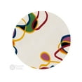 thumbnail image 6 of Teppich Homes Handmade 6x6 Wool Carpet - Soft White Tufted Area Rug for Living Room and Hallway, 6 of 7