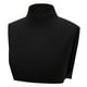 thumbnail image 1 of Cuello falso de cuello alto para cubrir el escote de blusa, accesorios de ropa para mujeres y niñas negro, 1 of 9