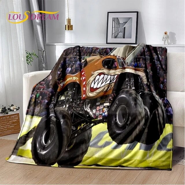Monster jam blanket walmart deals