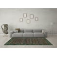 thumbnail image 3 of Ahgly Company Indoor Rectangle Abstract Light Blue Modern Area Rugs, 8' x 12', 3 of 4