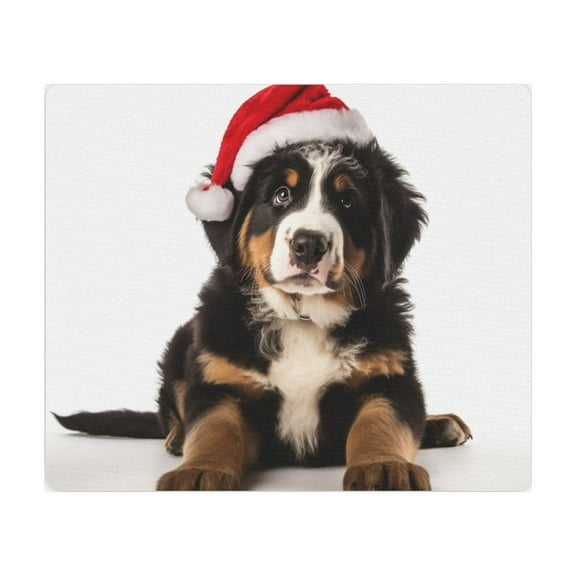 DistinctInk Mouse Pad - 1/4" Foam Rubber - Greater Swis Mountain Dog Puppy