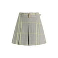 thumbnail image 5 of Free Assembly Women's Pleated Mini Skirt with Belt, Sizes XS-XXL, 5 of 5