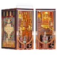thumbnail image 1 of Kit de rincón para libros DIY CCCDF Roaring Twenties Speakeasy con LED, 1 of 6