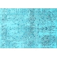 thumbnail image 1 of Ahgly Company Indoor Rectangle Oriental Light Blue Industrial Area Rugs, 5' x 7', 1 of 4