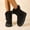 Black, variant on FRSASU Women's Snow Boots Anti-Slip Mid-calf Winter Boots Faux Fur Lined Winter Comfortable Suede Snow Boots Khaki