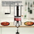 thumbnail image 4 of "Professional Sausage Stuffer – 5LB/3L Capacity, Stainless Steel Sausage Maker for Home Use", 4 of 11