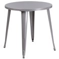 thumbnail image 1 of 30'' Round Black Metal Indoor-Outdoor Table, 1 of 3