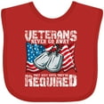 thumbnail image 3 of Inktastic Veterans Day Military Veteran Boys Baby Bib, 3 of 4