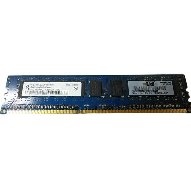 Refurbished Mixed Brand 1gb 1rx8 Ddr3 Sdram Dimm Pc3 Ddr3 1333 e Server Memory Walmart Com Walmart Com