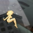 thumbnail image 4 of Roromall Car Styling Sticker 3D Diamond Beautiful Woman Car Body Sticker Racing Decal Metal Style, 4 of 5