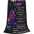 thumbnail image 3 of SPXUBZ Mom Gifts Blanket for Mom from Daughter Birthday Gifts Throw Blankets Mother's Day Gifts Flowers Butterfly, 3 of 7