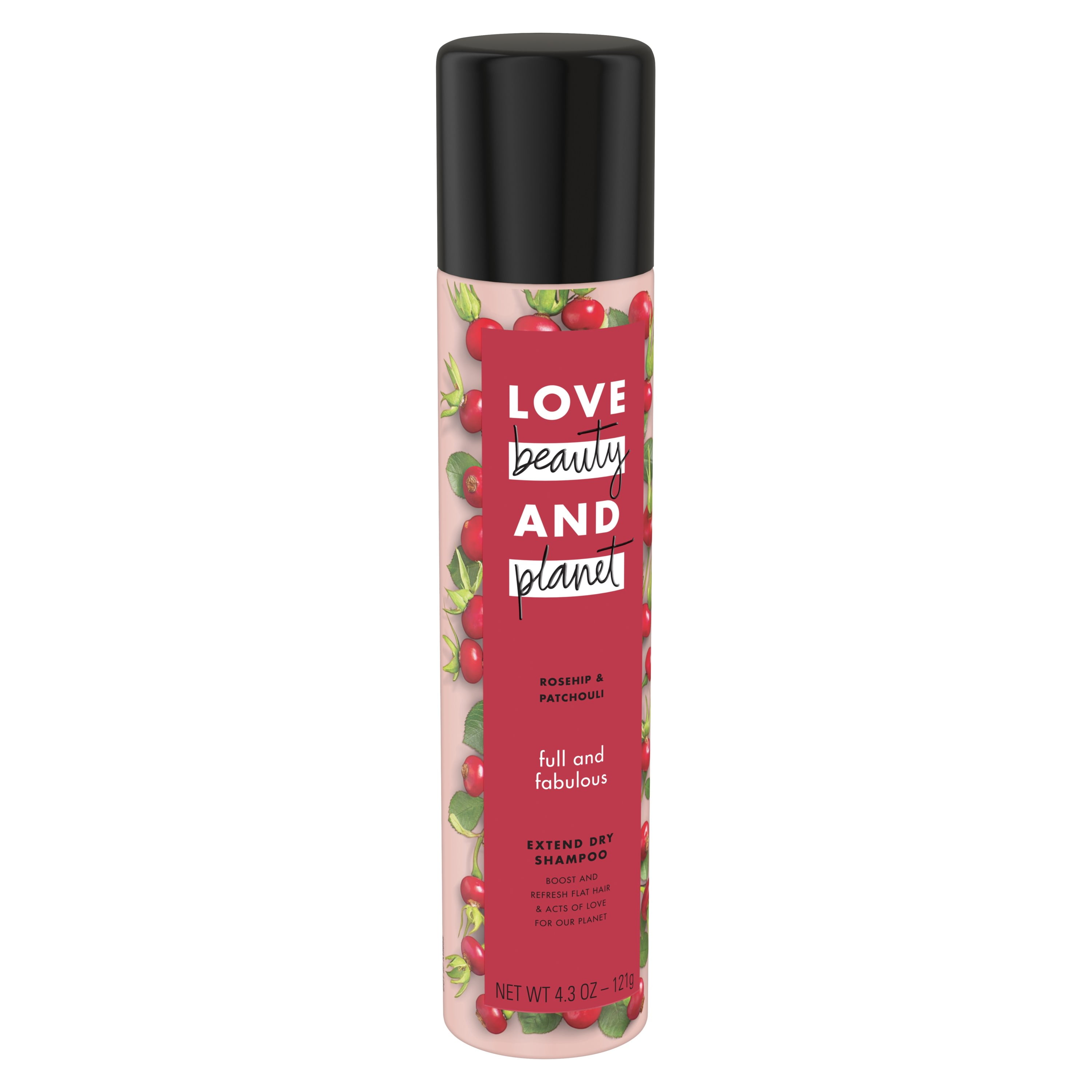 Love Beauty And Planet Full and Fabulous Extend Dry Shampoo Rosehip & Patchouli 4.3 oz