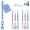 6PCS, variant on 2026 New 6 Pack Of Syringe Shaped Ink Pens, Creative Syringe Shaped Gel Pen for Funny, Novelty Ballpoint Pens for Office Supplies, 0.38mm Black Neutral Pen, Pen Body Color Random