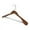 B#1049, variant on RuiJiao Premium Solid Wood Wide Shoulder Coat Hangers for Suits, Jackets, Coats, Heavy Duty Wooden Closet Organizers, Non-Slip Design, Vintage Style (45cm), Ideal for Hotels, Boutiques