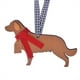 thumbnail image 2 of Adorno de Navidad con Colgante de Perrito de Madera | Regalo Único para Mamá, Papá, Abuelos, Hermana, Recién Casados | Decoración Navideña | Ideal para Navidad, Bodas, Aniversarios y Cumpleaños | 1 A, 2 of 4