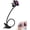 Black, variant on Gooseneck Phone Holder for Desk, 360° Adjustable Clamp with Non Slip Clip, Cell Phone Clips Bed Stand Holder, Mount Stand Long Flexible Lazy Arm Clips Holder for Cellphone