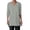 Gray, variant on Vivianyo HD Women's V Neck Patch Pocket Tunic Shirt, Cuffed Three Quarter Sleeve Long Line Blouse for Women, Fall Oversized Long Top for Casual Errands and Weekend Trips, Sizes S-3XL