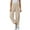 Beige, variant on Audhol Soft Pants for Women, Cotton Linen Pants for Women High Waisted Drawstring Summer Comfy Casual Loose Beach Pants with Pockets Linen Pants Women Petite Beige L