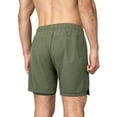 thumbnail image 6 of Zilpu Mens Quick Dry Athletic Performance Shorts with Zipper Pocket (7 inch), 6 of 6